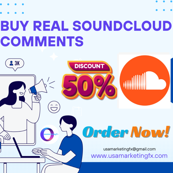 Buy Real SoundCloud comments